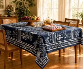 Hand Block Print Tablecloth
