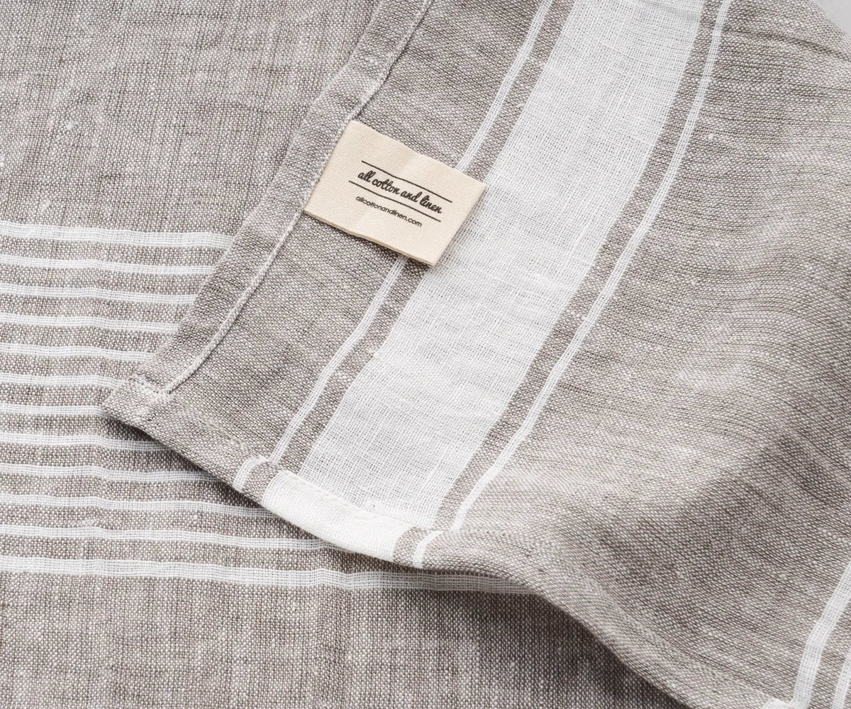 Multipurpose linen dish towels for hotel and restaurant kitchens 