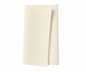 Ivory hotel dinner napkins crafted from premium cotton, offering a timeless and elegant look for formal dining, weddings, hotels, and luxury table arrangements