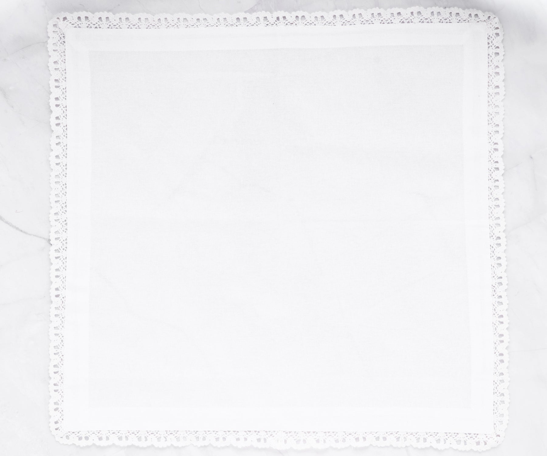 White Hemstitched Napkins for a Touch of Timeless Elegance