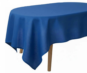 Oval Linen Tablecloth