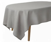 Oval Linen Tablecloth