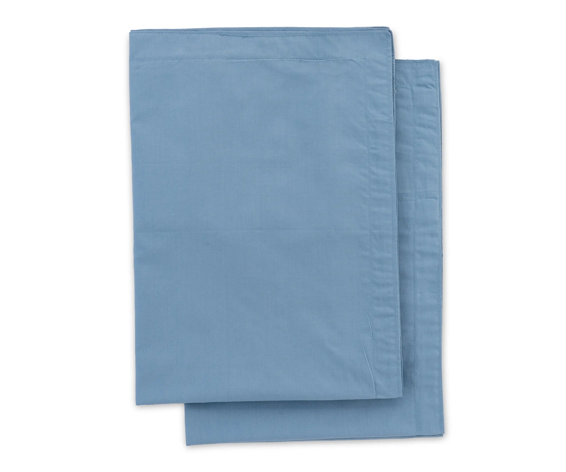 Soft and silky light blue pillowcases, 100% long-staple cotton, standard, queen, king sizes