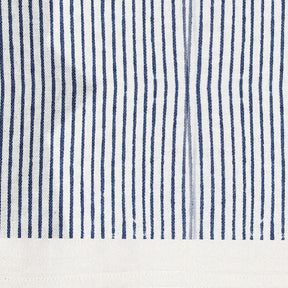 blue printed tablecloth