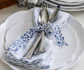 cotton table napkins for dinner.