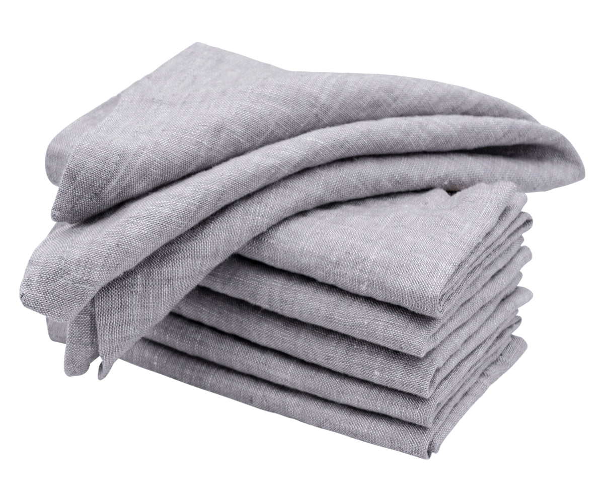Cloth napkins set of 6, a convenient bundle for ensuring a cohesive and visually appealing table setting.