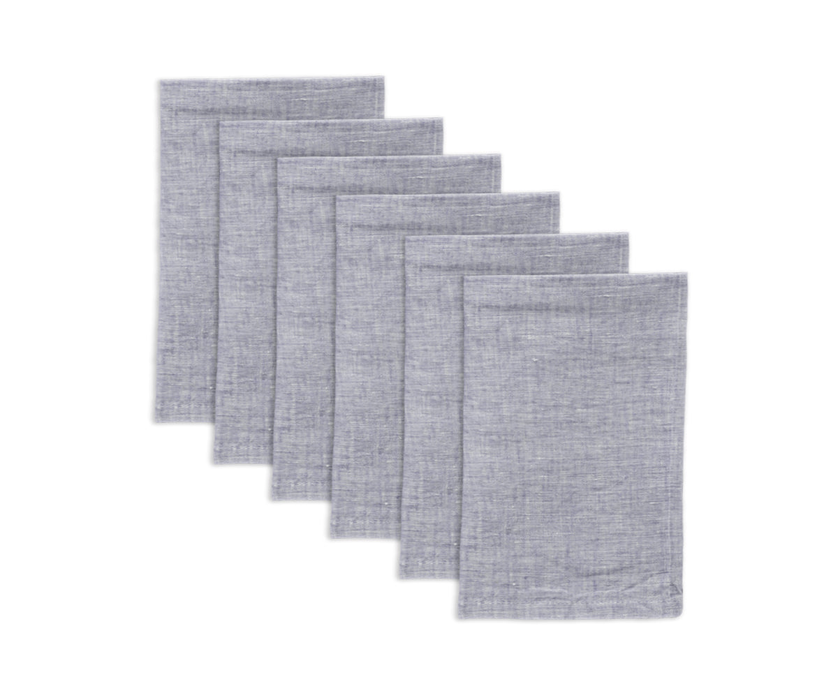 Cloth napkins set of 6, providing an abundance of options for larger gatherings and special occasions.