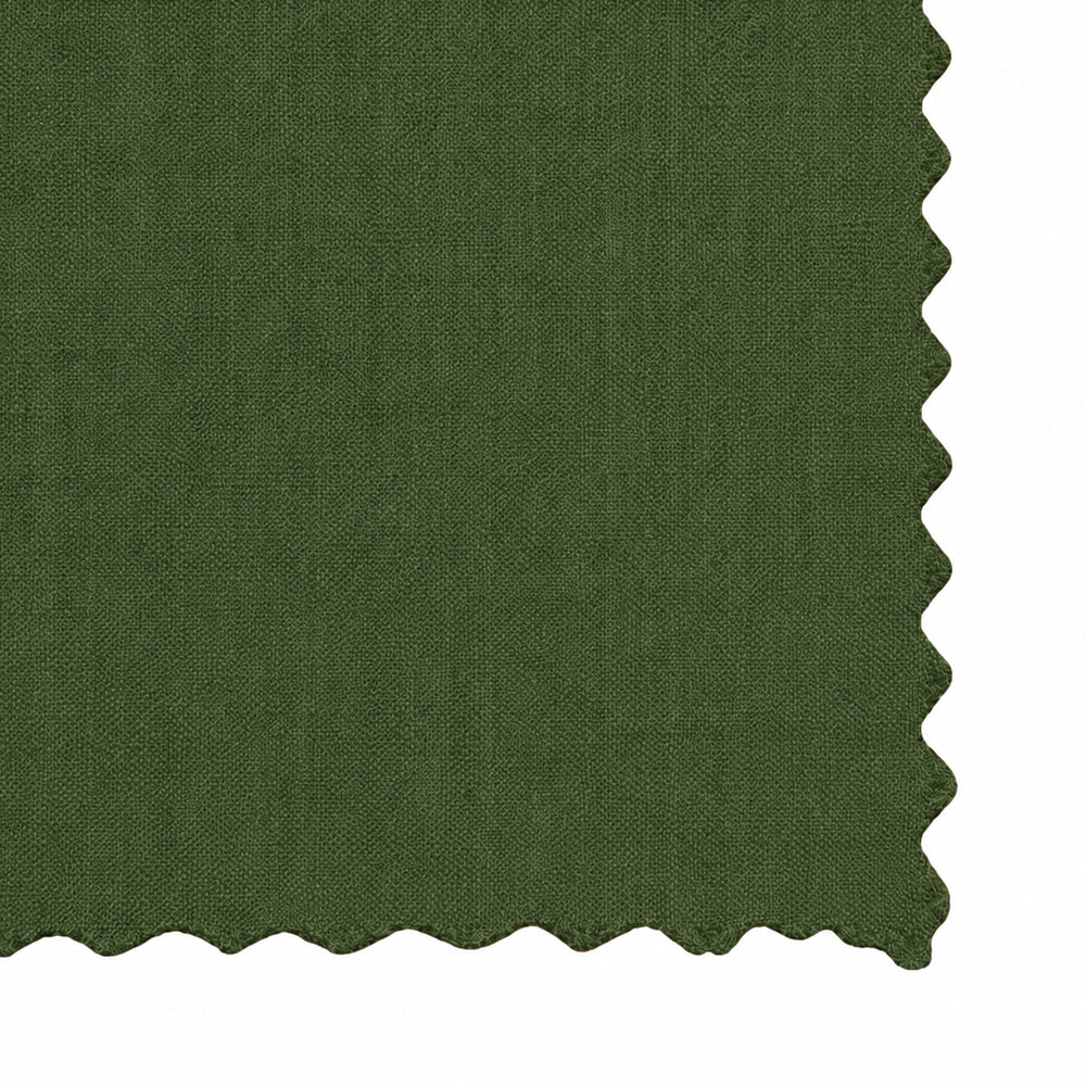 Olive green lace wedding napkins for rustic celebrations, festive gatherings, and event decor