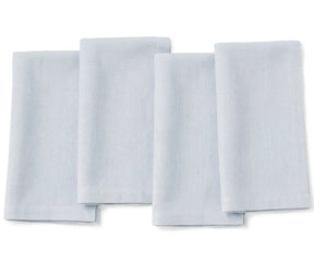 Soft linen cloth napkins featuring durable construction and refined finish