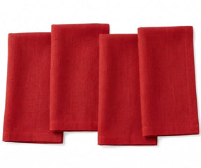 Natural linen napkins crafted for casual meals and formal table arrangements