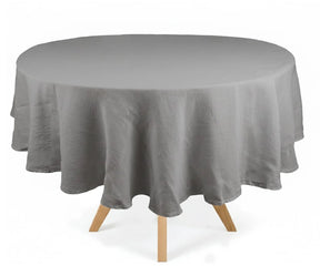 Linen Round Tablecloth