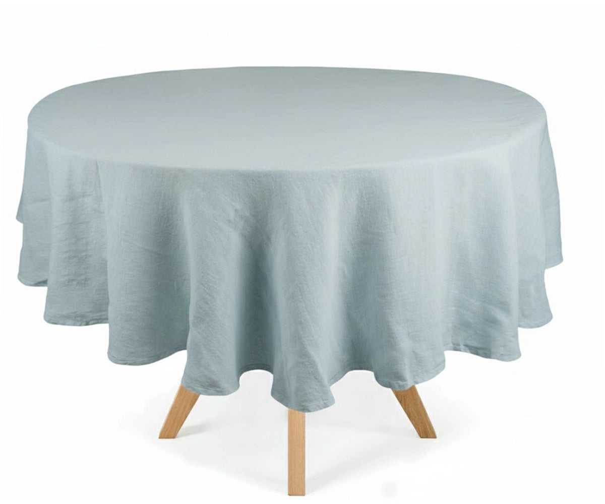 Linen Round Tablecloth