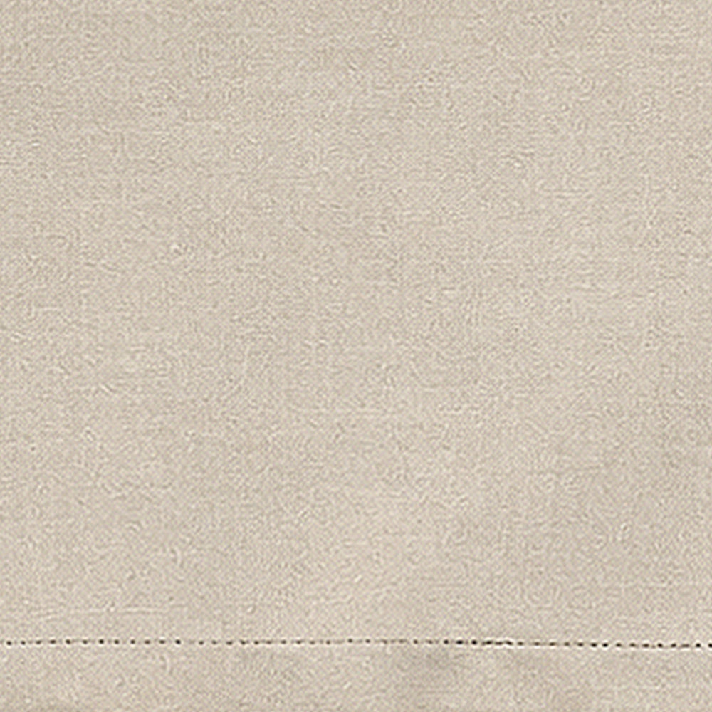 Flax linen fabric swatch showcasing authentic natural linen texture and earthy tone for rustic farmhouse table settings.
