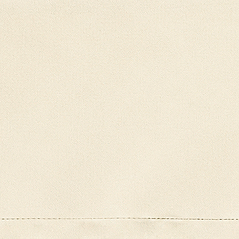 Ivory linen fabric swatch with soft elegant shade and premium woven finish for luxury dining and wedding table décor.