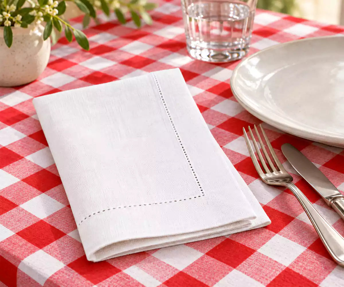 Linen Hemstitch Napkin