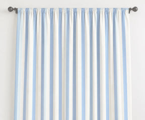 Multicolor striped cotton cabana curtains, 100% cotton washable vertical window panels for colorful farmhouse and cottage decor
