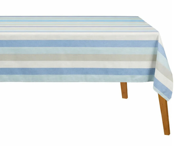 Refresh your dining space with this modern stripe tablecloth for kitchen tablecloth, designed to bring timeless charm and everyday functionality to your table. 