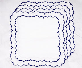 White Embroidered Napkins