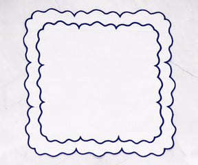 White Embroidered Napkins