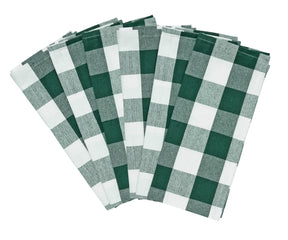 Green dish towels are absorbent and durable, making them perfect for drying dishes and cleaning up spills.