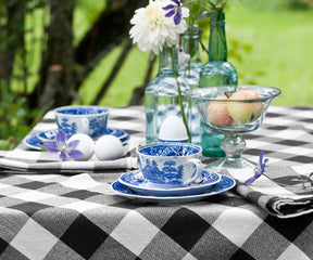 Black Cloth Tablecloth