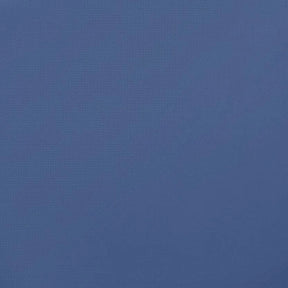 Deep blue solid cotton table runner displayed flat, smooth cotton fabric for everyday dining décor