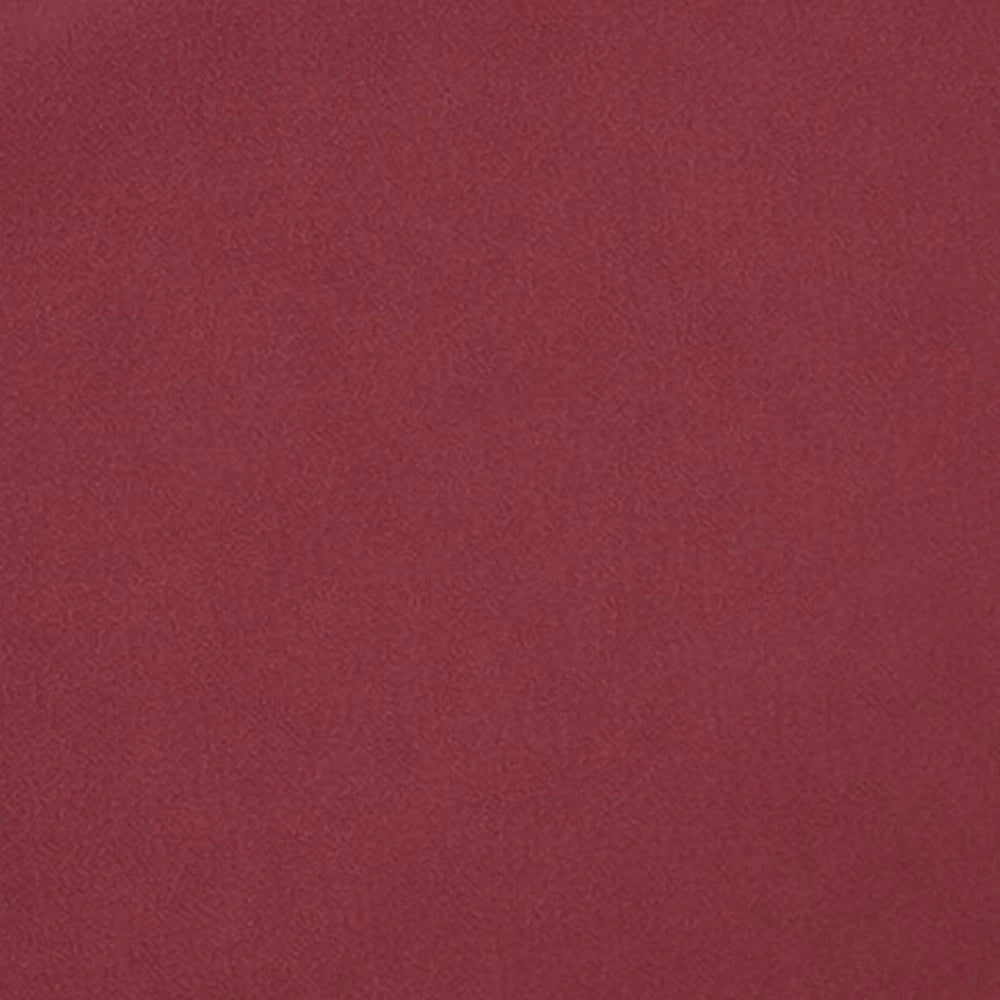 Burgundy cotton table runner draped on dining table, rich festive table décor
