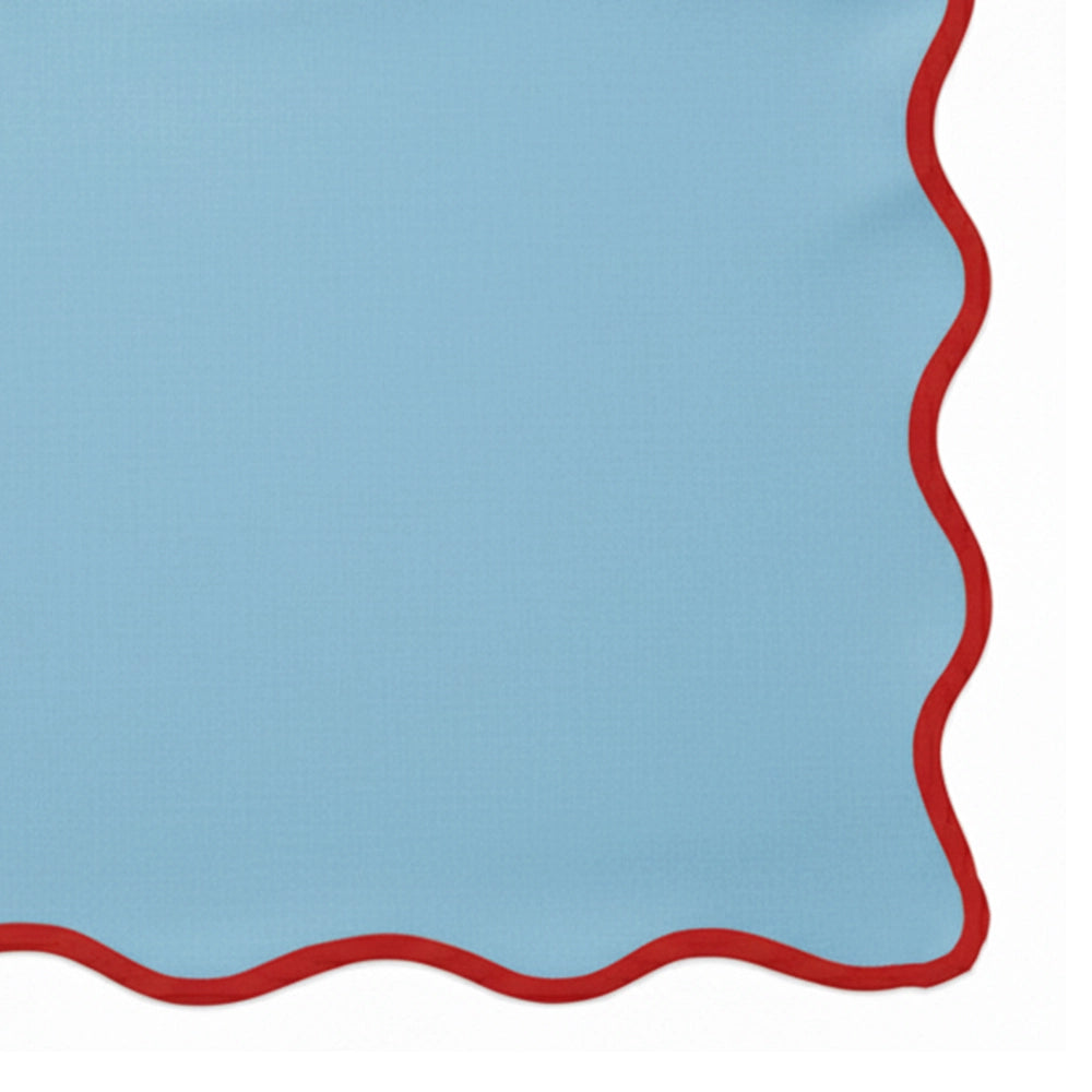 Cotton-Scalloped Placemats
