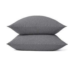 Light Grey Cotton Pillow Case – Soft Cotton Texture