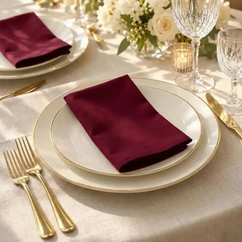 Plain Linen Napkins
