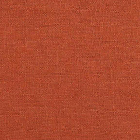 Terracotta linen blend farmhouse tablecloth for rectangular dining table