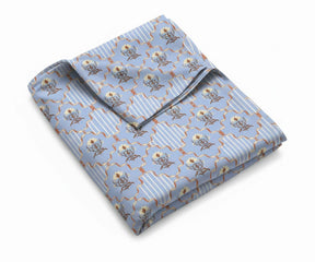 floral medallion trellis linen bedding sheet set with pillowcases, premium bed linen