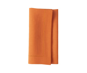 Pumpkin Cloth Napkin – Reusable Natural Linen Table Napkin