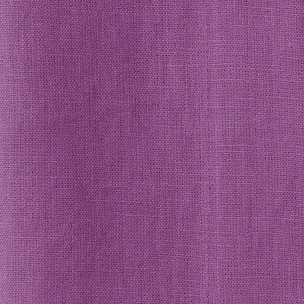 Purple cotton curtain fabric texture close-up