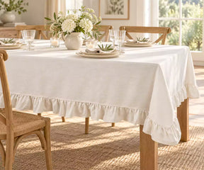 Ruffled Tablecloth