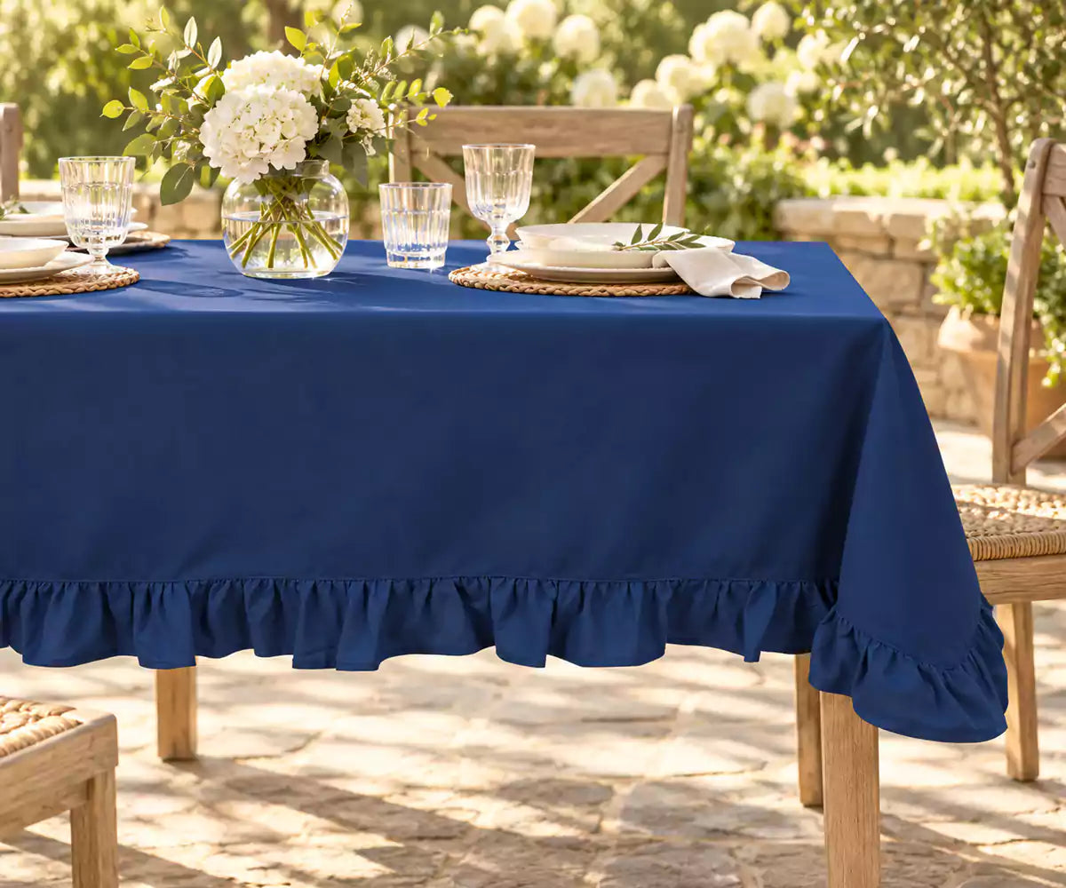 Ruffled Tablecloth