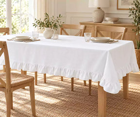 Ruffled Tablecloth