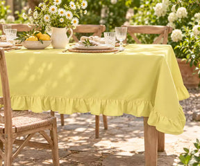 Ruffled Tablecloth