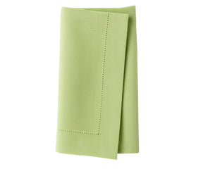 Elegant sage green cotton napkin crafted from 100% cotton, perfect for everyday meals and gatherings.