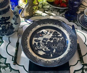 Scallop Trim Napkins - 100% Linen