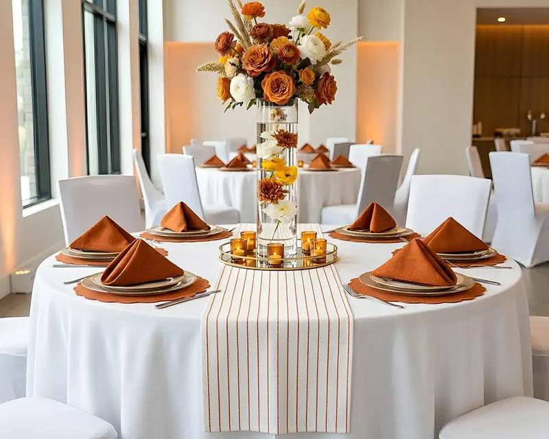 Reusable Cotton and Linen Tablecloths