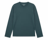Women’s green day t shirt styled with casual bottoms for a fresh spring outfit look in soft breathable cotton fabric
