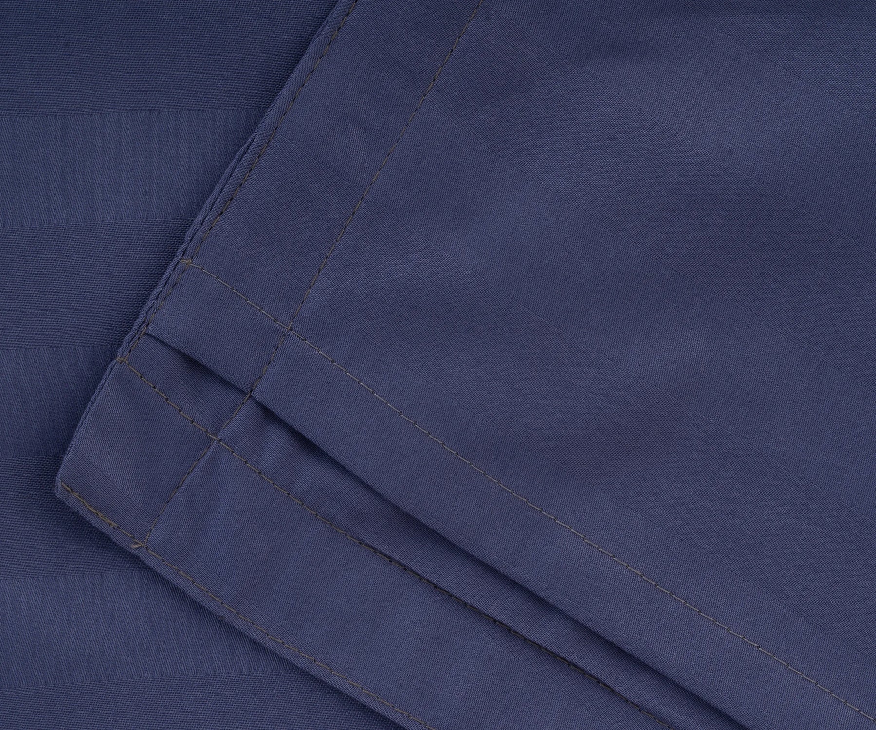 Durable and silky navy blue pillowcases, perfect for matching bedroom sheets
