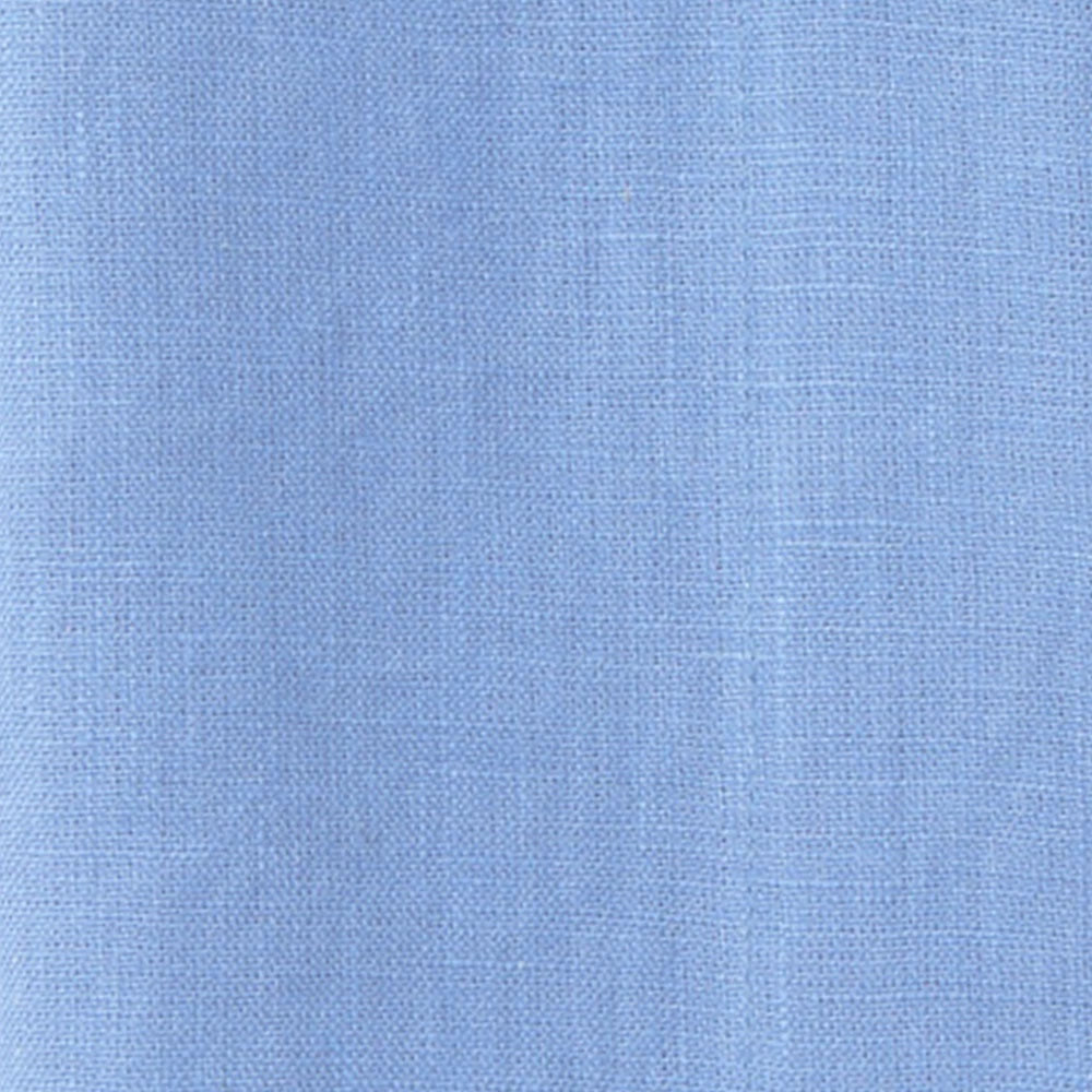 Light blue cotton curtain fabric texture