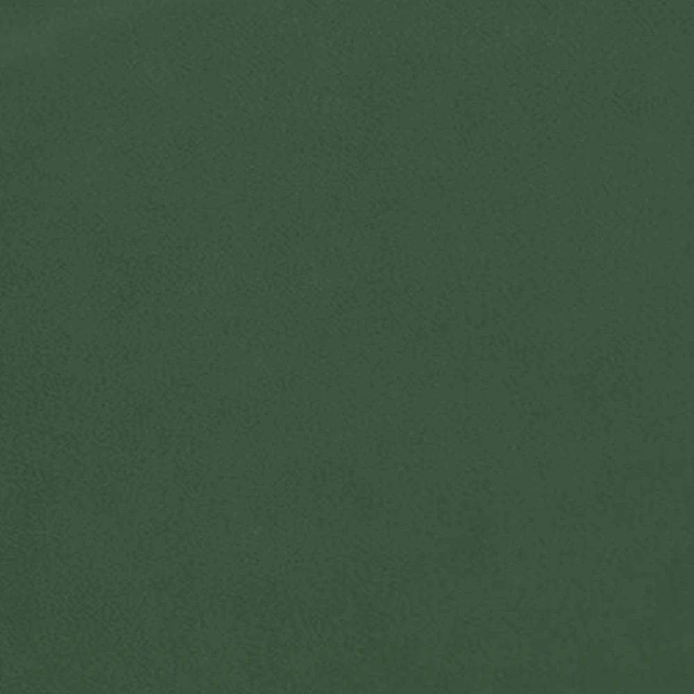 Dark green cotton table runner photographed flat, solid color cotton fabric for sophisticated table décor