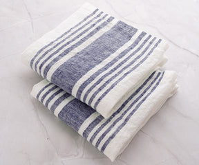 Linen kitchen towel: "Functional beauty for culinary adventures.