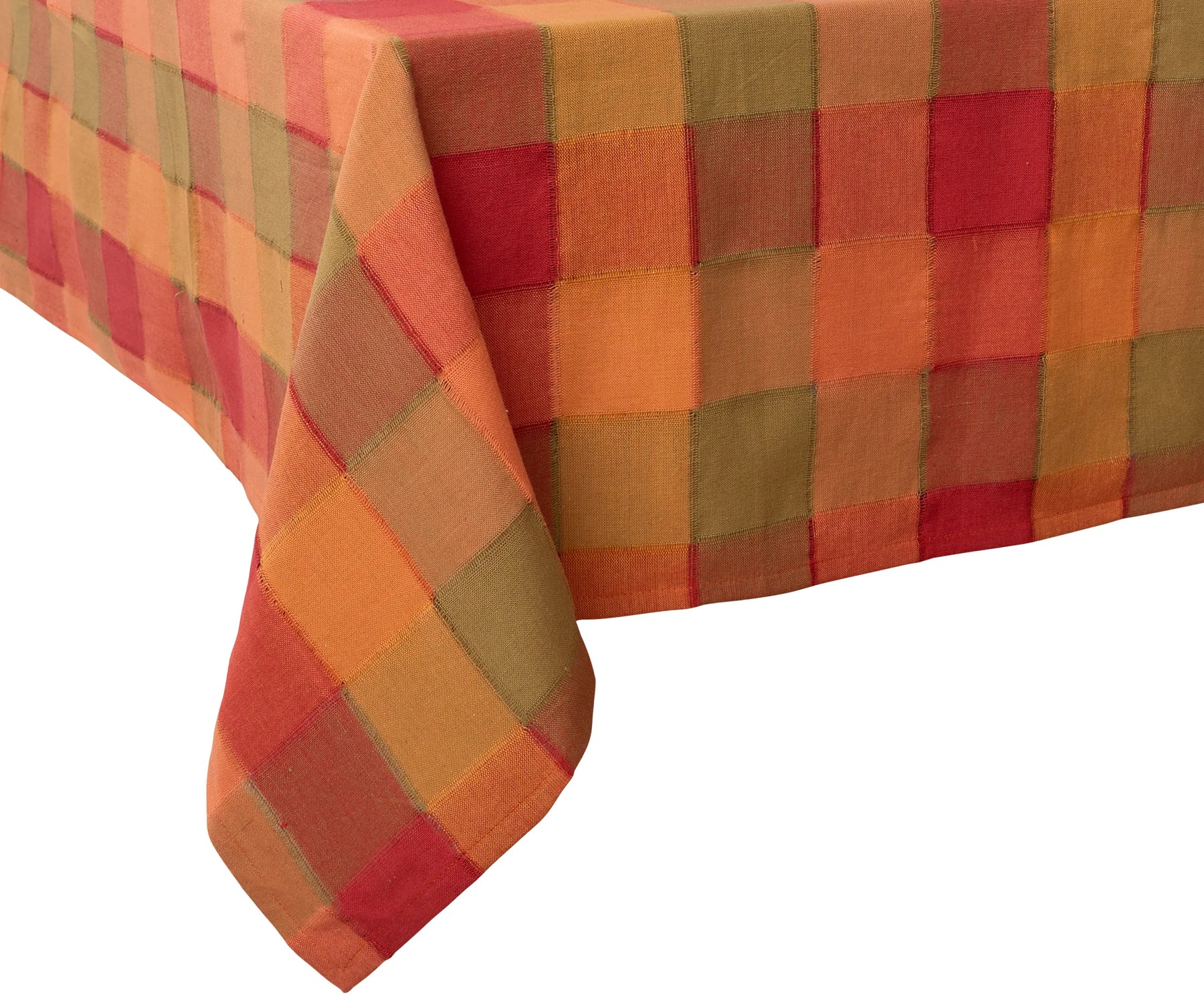 Seasonal harvest style cotton tablecloth, ideal for holidays and special occasions