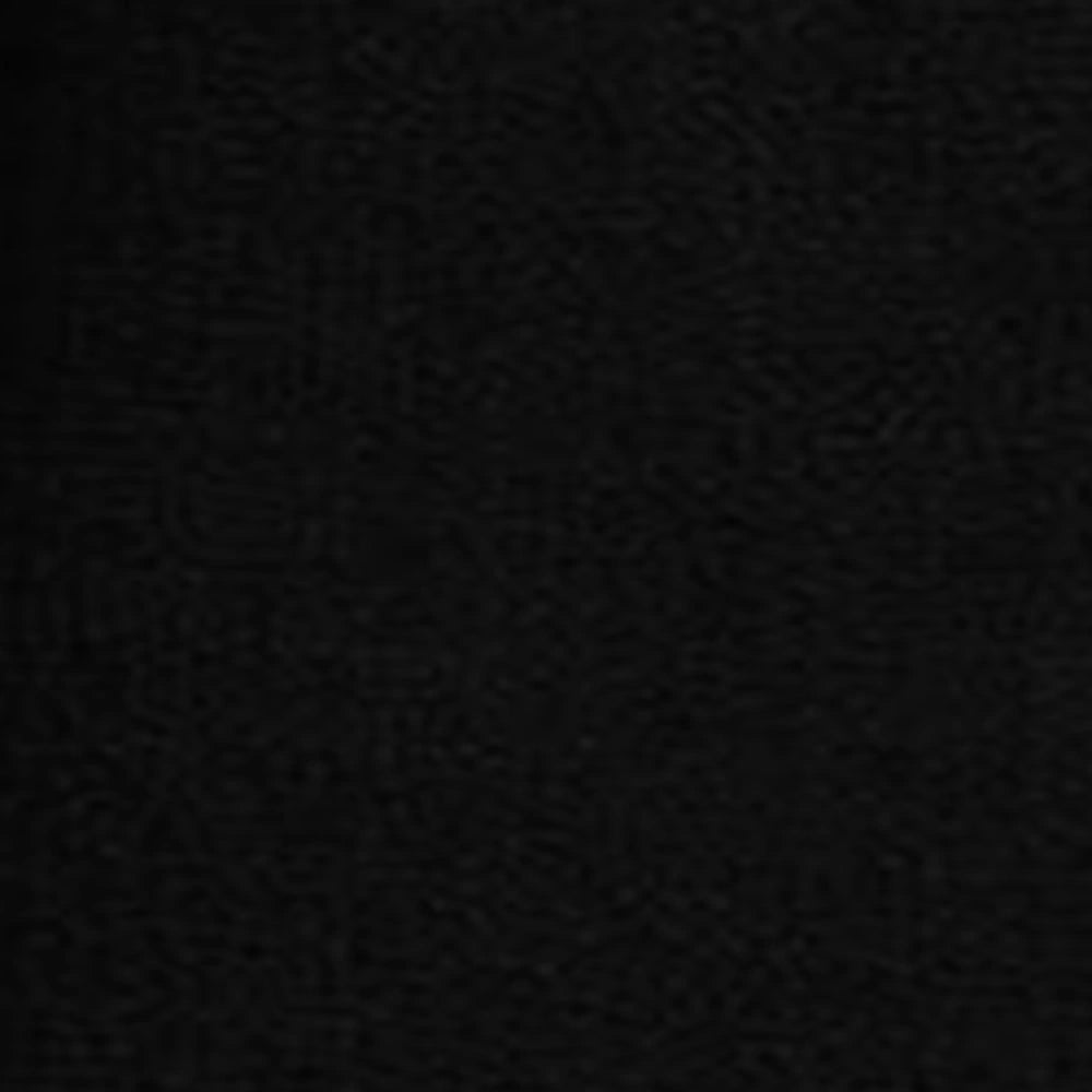 Jet black Linen napkin with crisp finished edges