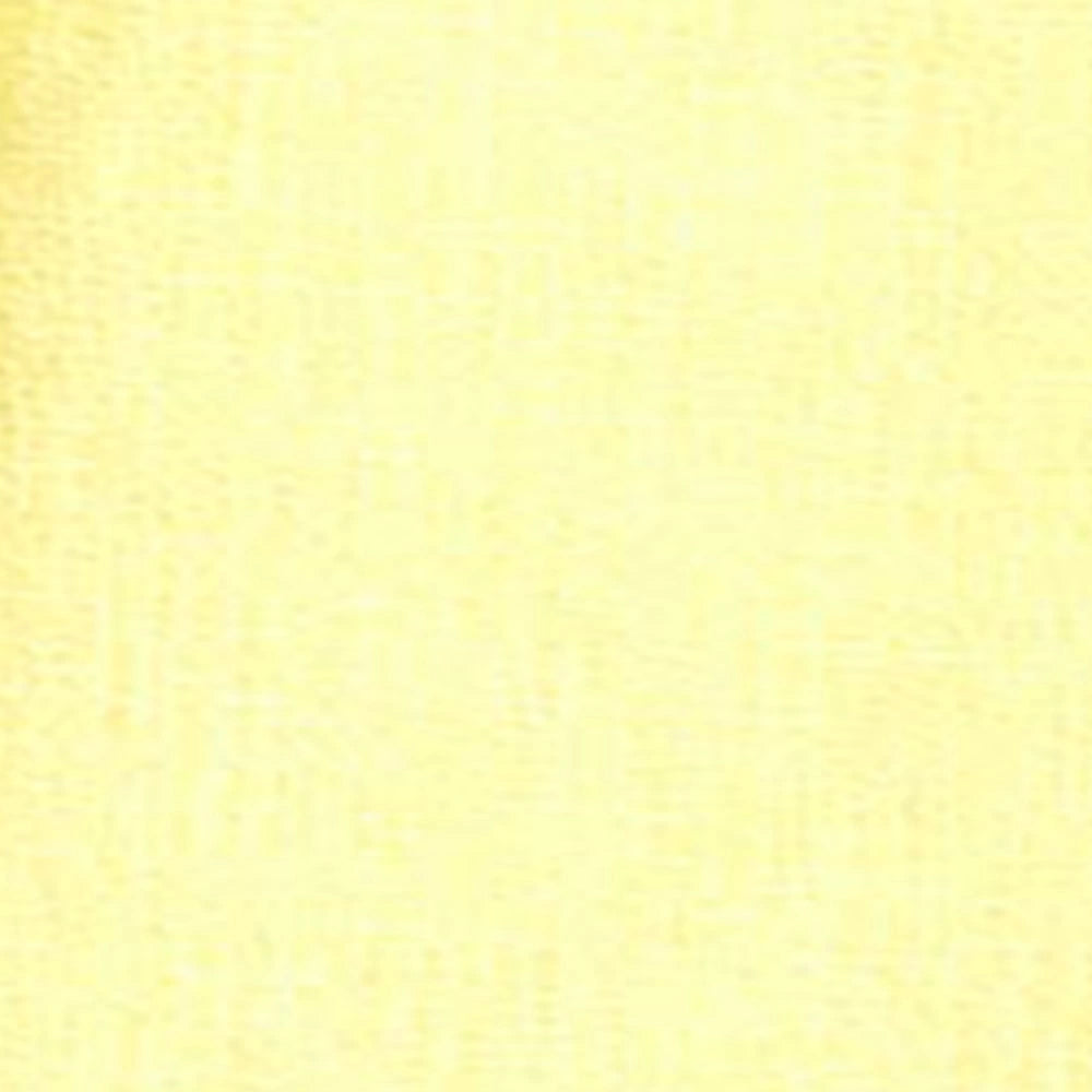 Pale yellow Linen table napkin with smooth edge finish