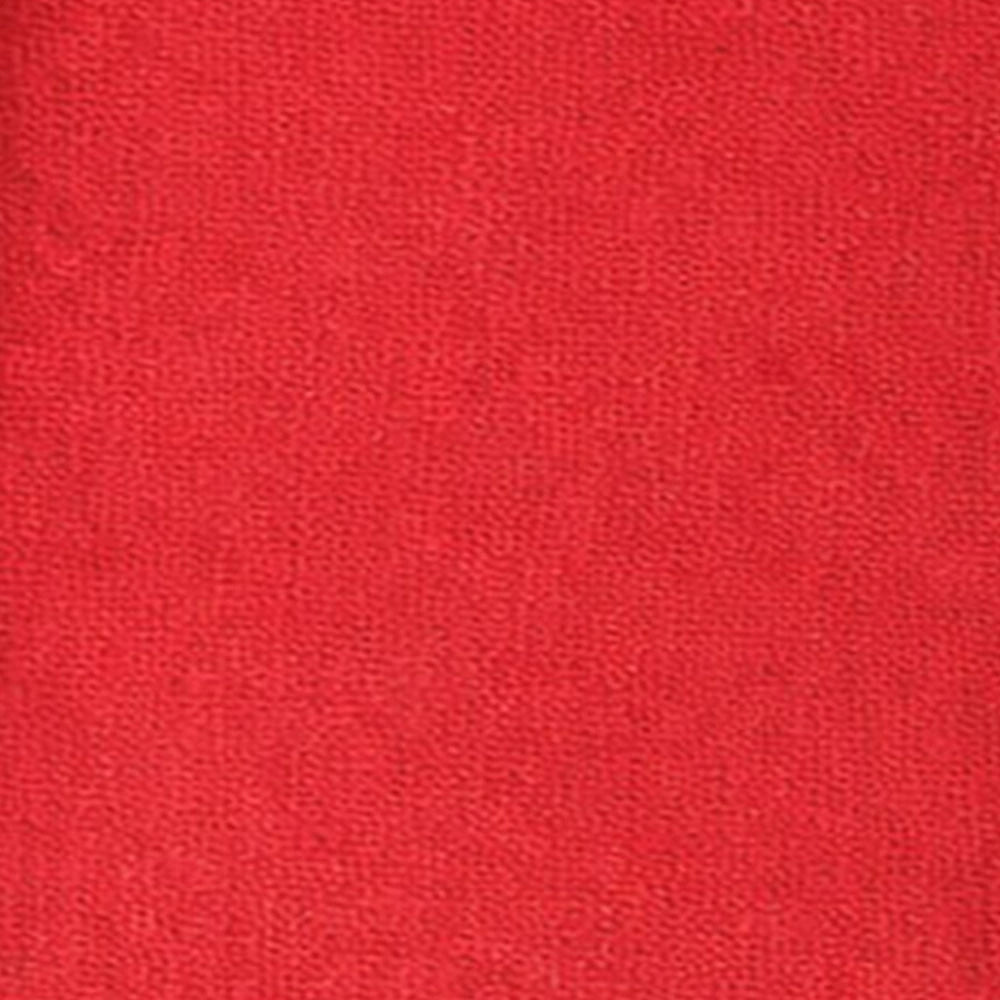 Red Linen table napkin with smooth edge finish